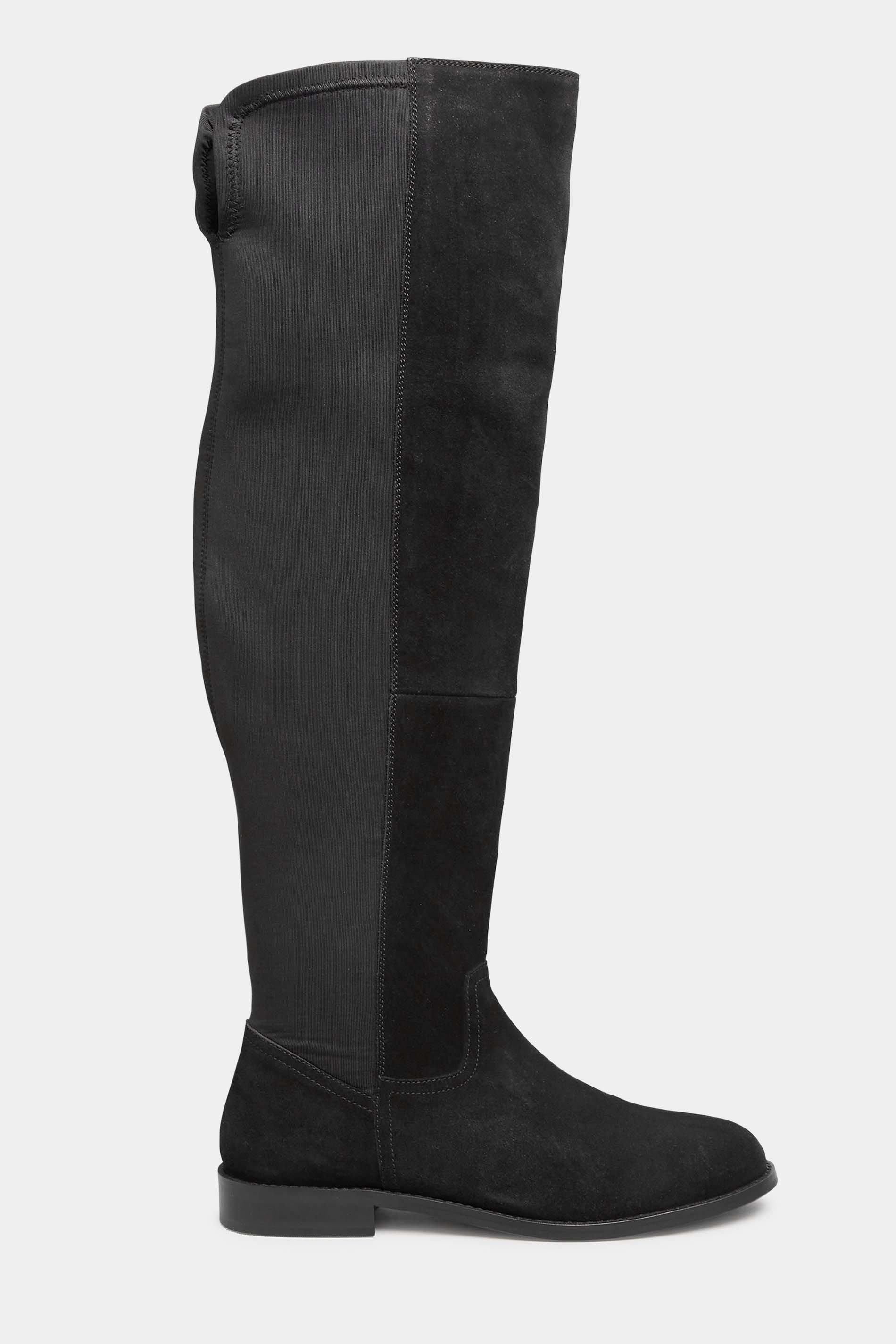 Long Tall Sally Long Tall Sally Women's Knee High Boots in Black - 3