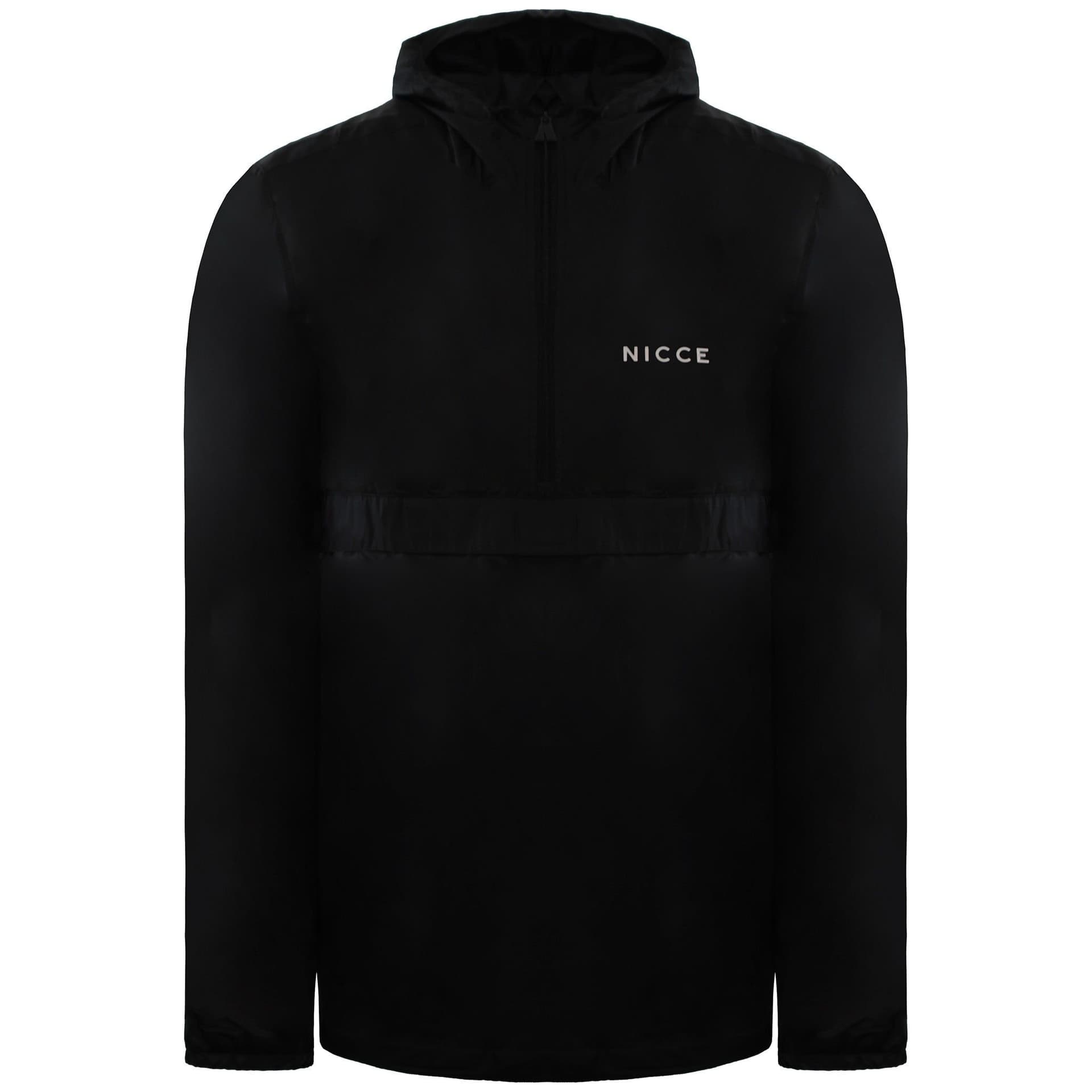 Nicce Nicce Men's Cora Black Kagoule Jacket