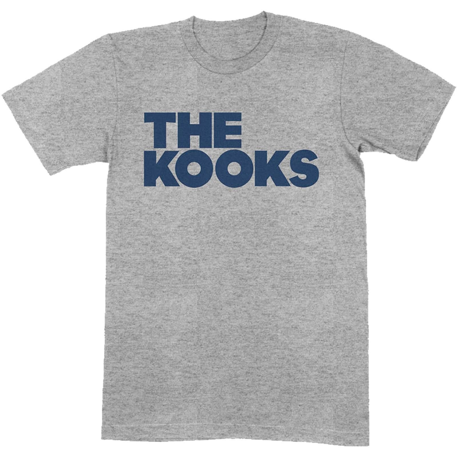 The Kooks The Kooks Men's Logo Cotton T-Shirt in Grey - 1