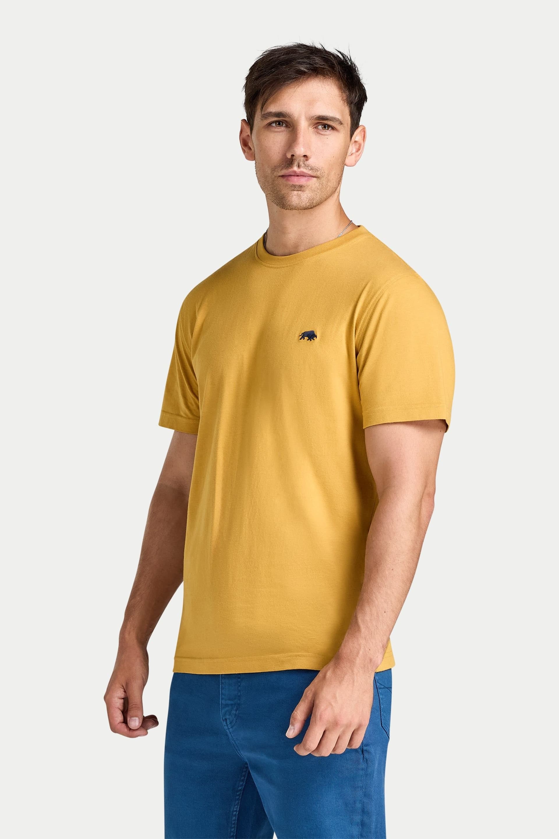 raging bull Raging Bull Men's Classic Org T-Shirt in Mustard