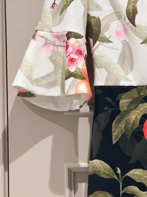 Ted Baker Ted baker peaches print dress