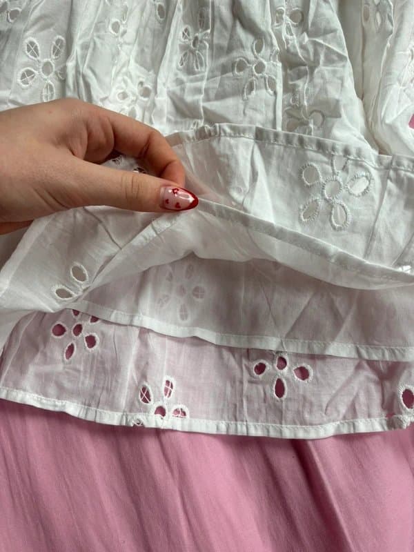 ASOS White ASOS Floral Skirt