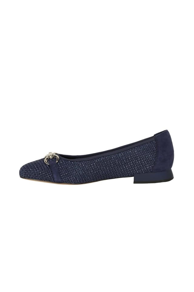 Caprice Caprice Women's 'Tour' Ballet Pumps in Navy - 2