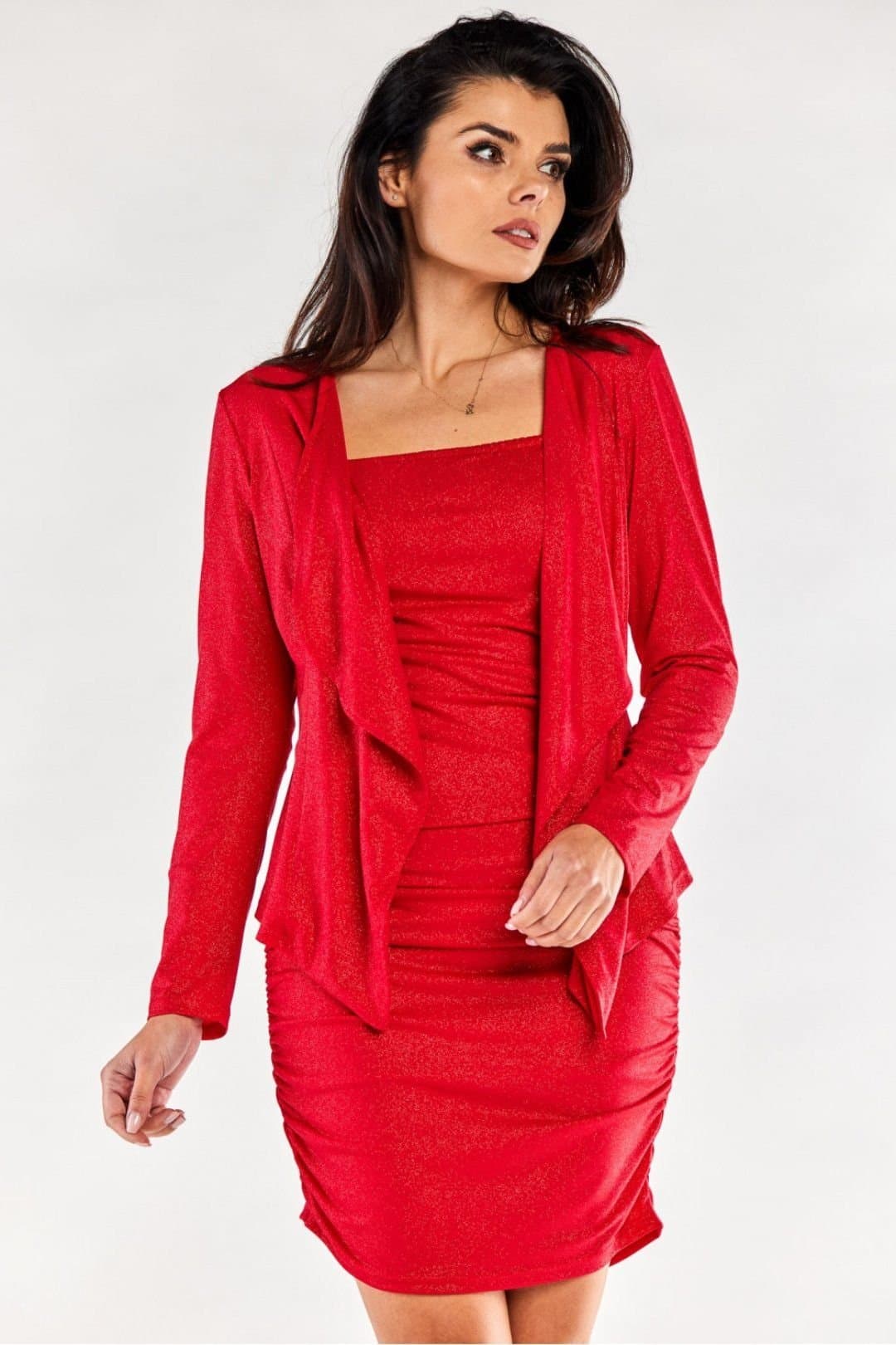 Love Lace Love Lace Red Glittery Long-Sleeve Bedspread