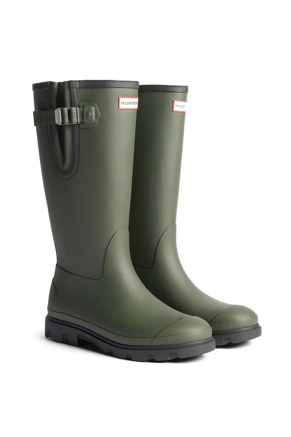 Hunter Hunter Women's Field Downpour Boot in Dark Olive