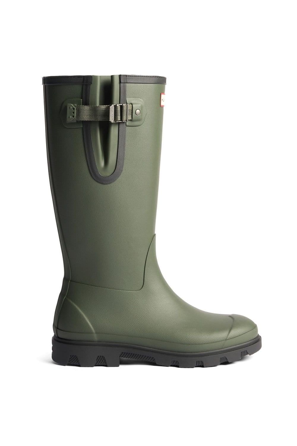 Hunter Hunter Women's Field Downpour Boot in Dark Olive - 4