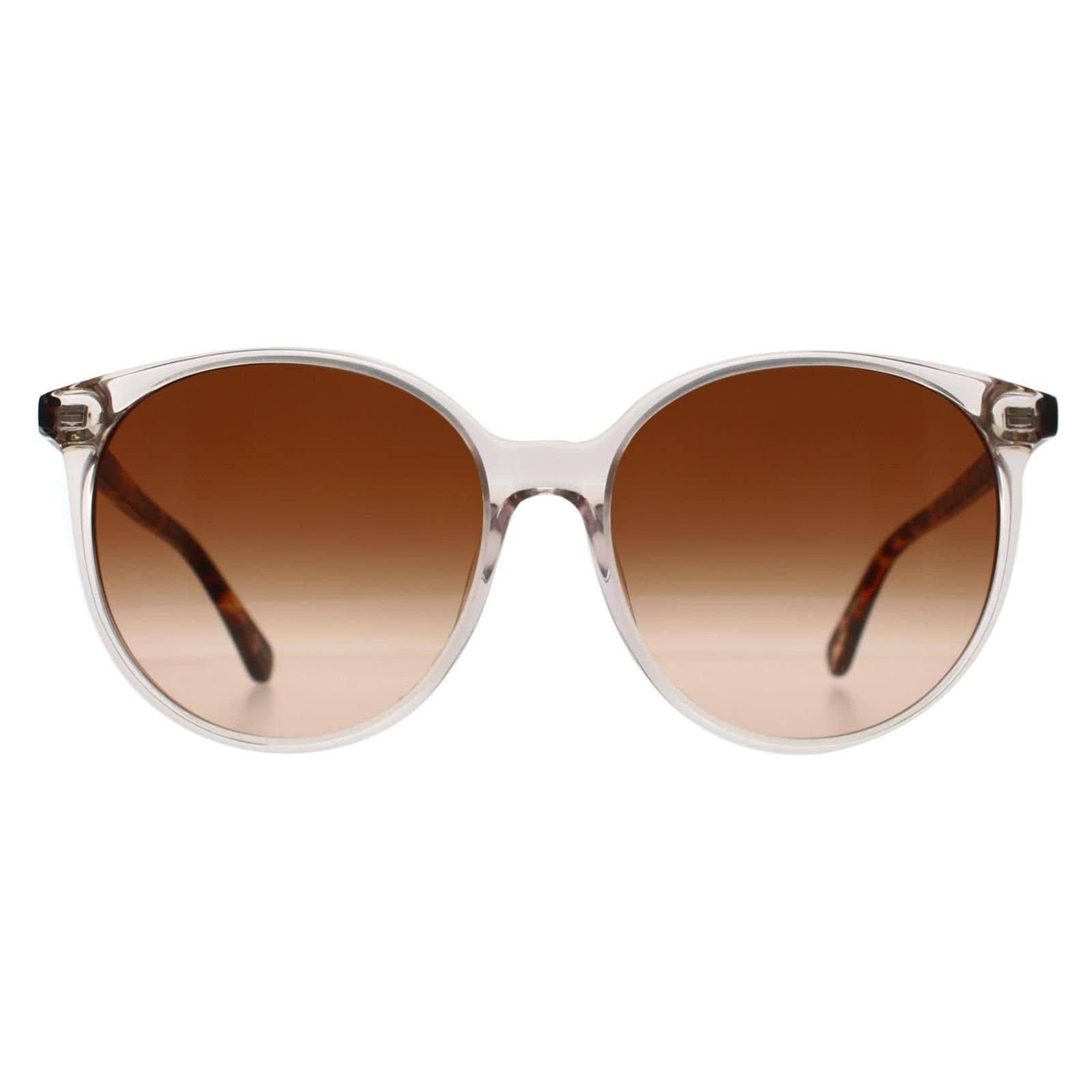 Kate Spade Kate Spade Women's Oval Crystal Brown Gradient Kaia/F/S in Clear