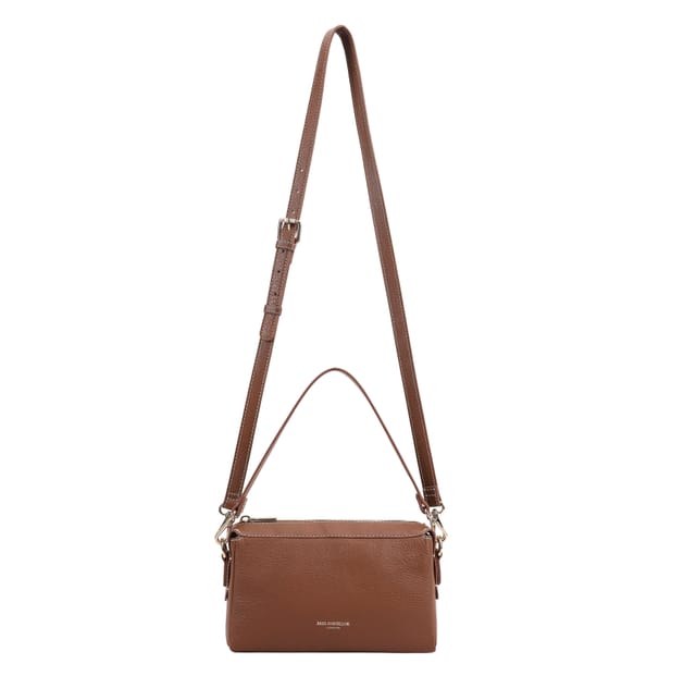 Paul Costelloe Paul Costelloe Women's Hazel Leather Multi Way Bag in Camel - 2