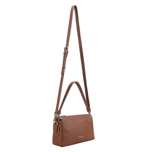 Paul Costelloe Paul Costelloe Women's Hazel Leather Multi Way Bag in Camel - 3