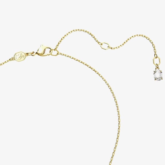Swarovski Swarovski Women's Matrix Green Mixed Cuts Gold Tone Plated Necklace 5677141 - 3