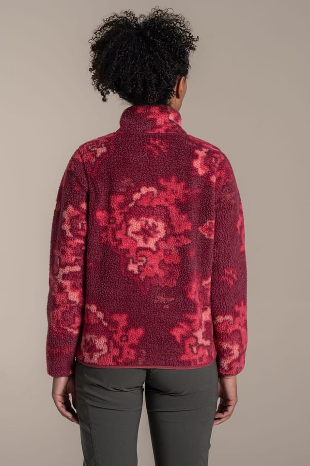 Craghoppers Craghoppers Women's National Trust Rosemary II Overhead Fleece in Wine - 2