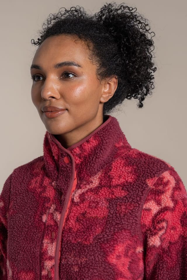 Craghoppers Craghoppers Women's National Trust Rosemary II Overhead Fleece in Wine - 3