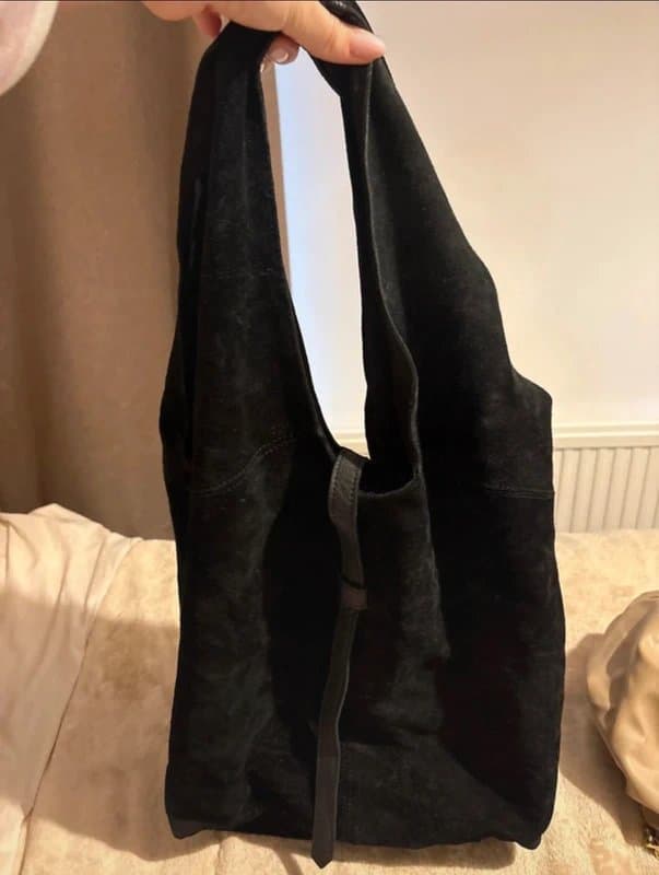 ASOS Suede effect large hobo shoulder bag