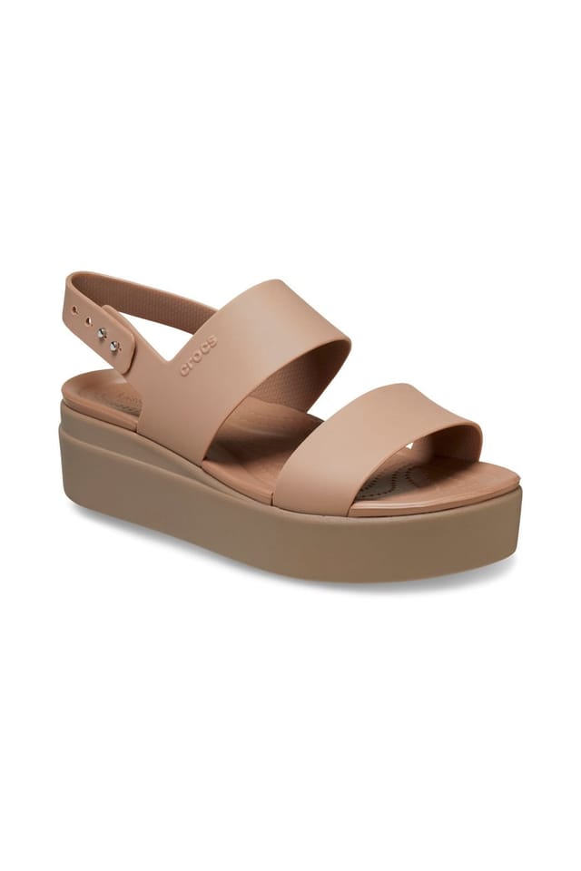 Crocs Crocs Women's Brooklyn Low Wedge Latte - 2