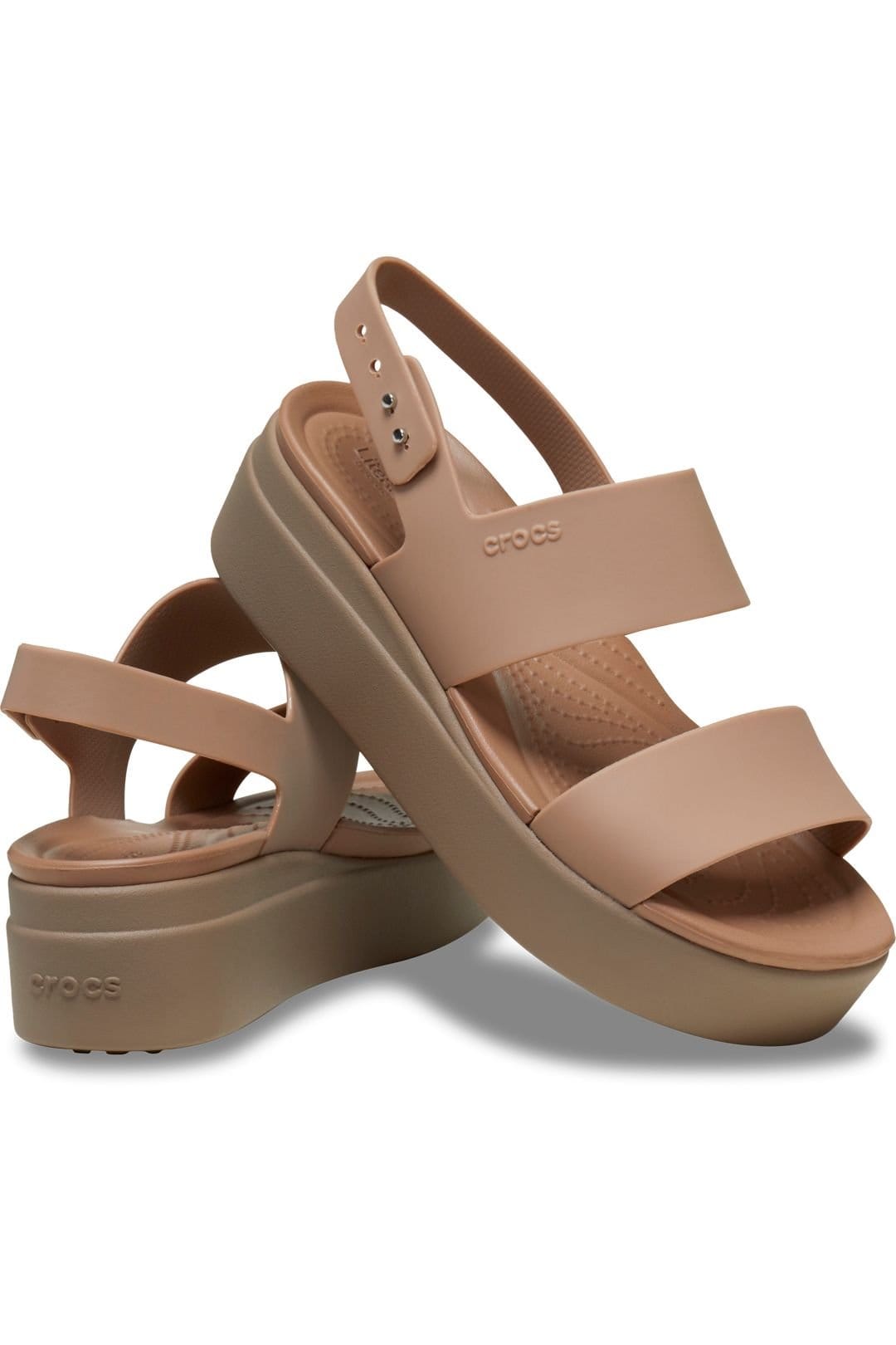 Crocs Crocs Women's Brooklyn Low Wedge Latte - 4