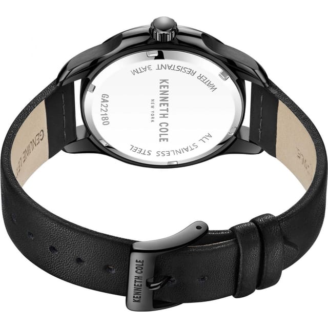 Kenneth Cole Kenneth Cole Men's KCWGA2218002 Classic 44mm Quartz Watch in Black - 2