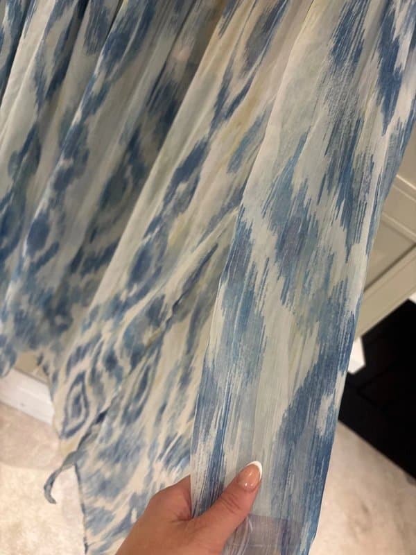 ASOS Design ASOS design long dress size 10 blue - worn once