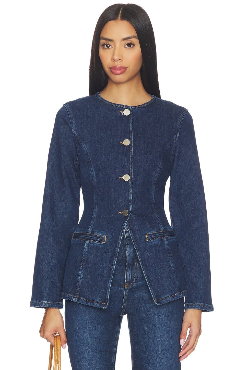 revolve Revolve Daphne Denim Blazer