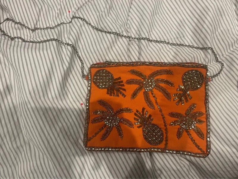 New Look Embellished chain bag