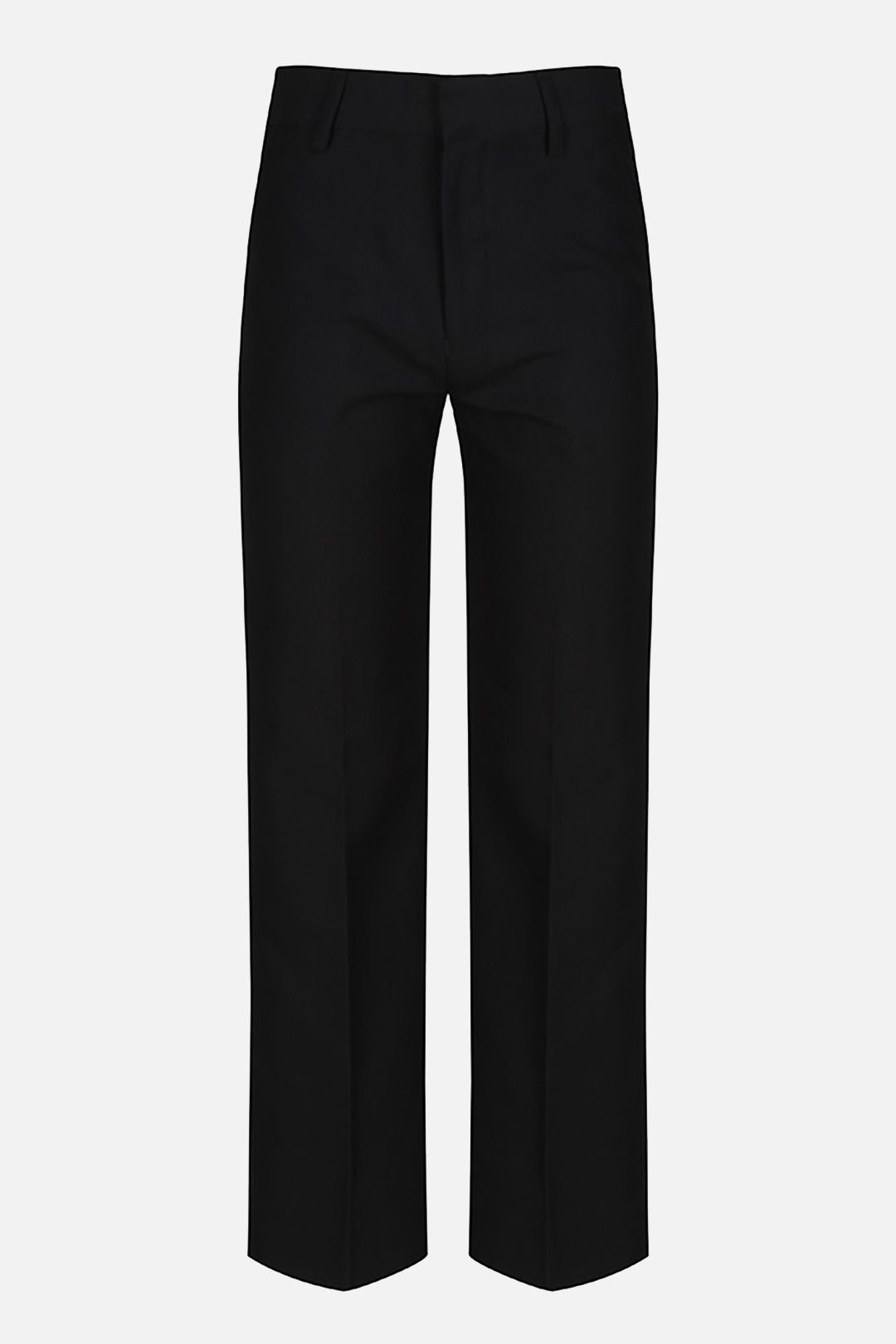 TRUTEX TRUTEX Men's Junior Boys' Slim Fit Stain Resistant School Trousers in Black - 4