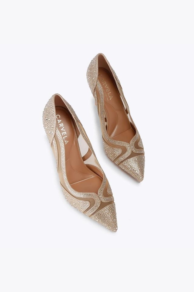 Carvela Carvela Women's 'Fantastico Court' Heels in Gold - 2