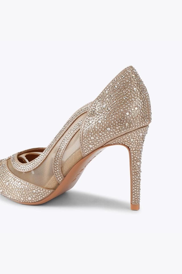 Carvela Carvela Women's 'Fantastico Court' Heels in Gold - 3
