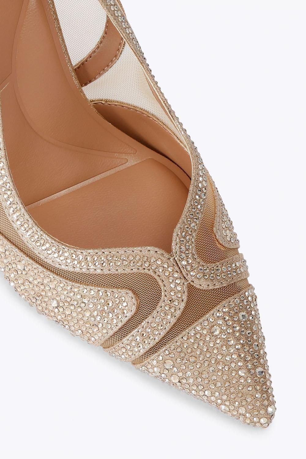 Carvela Carvela Women's 'Fantastico Court' Heels in Gold - 4