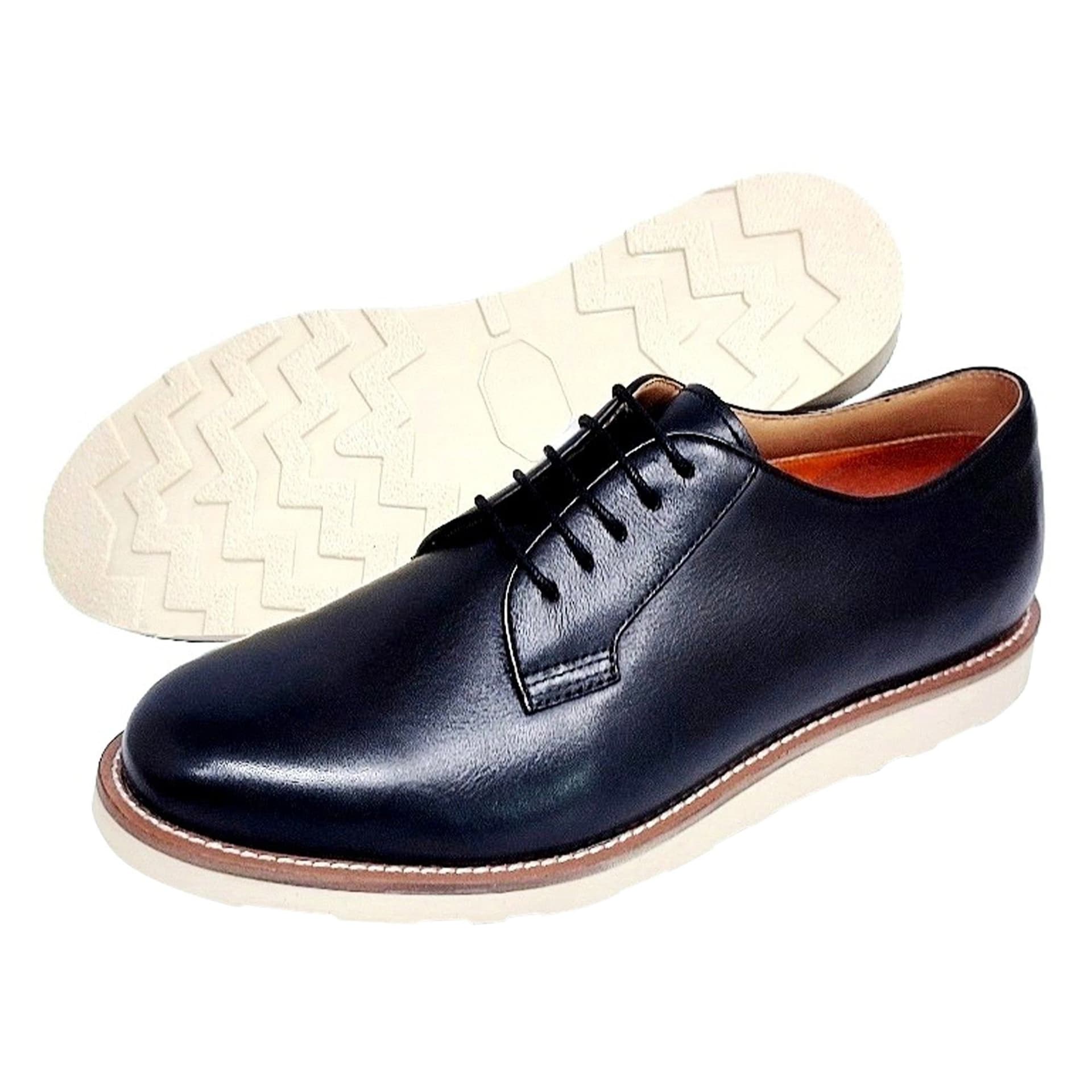 LB COMFORT LB COMFORT Men's Newton Leather Shoes in Black