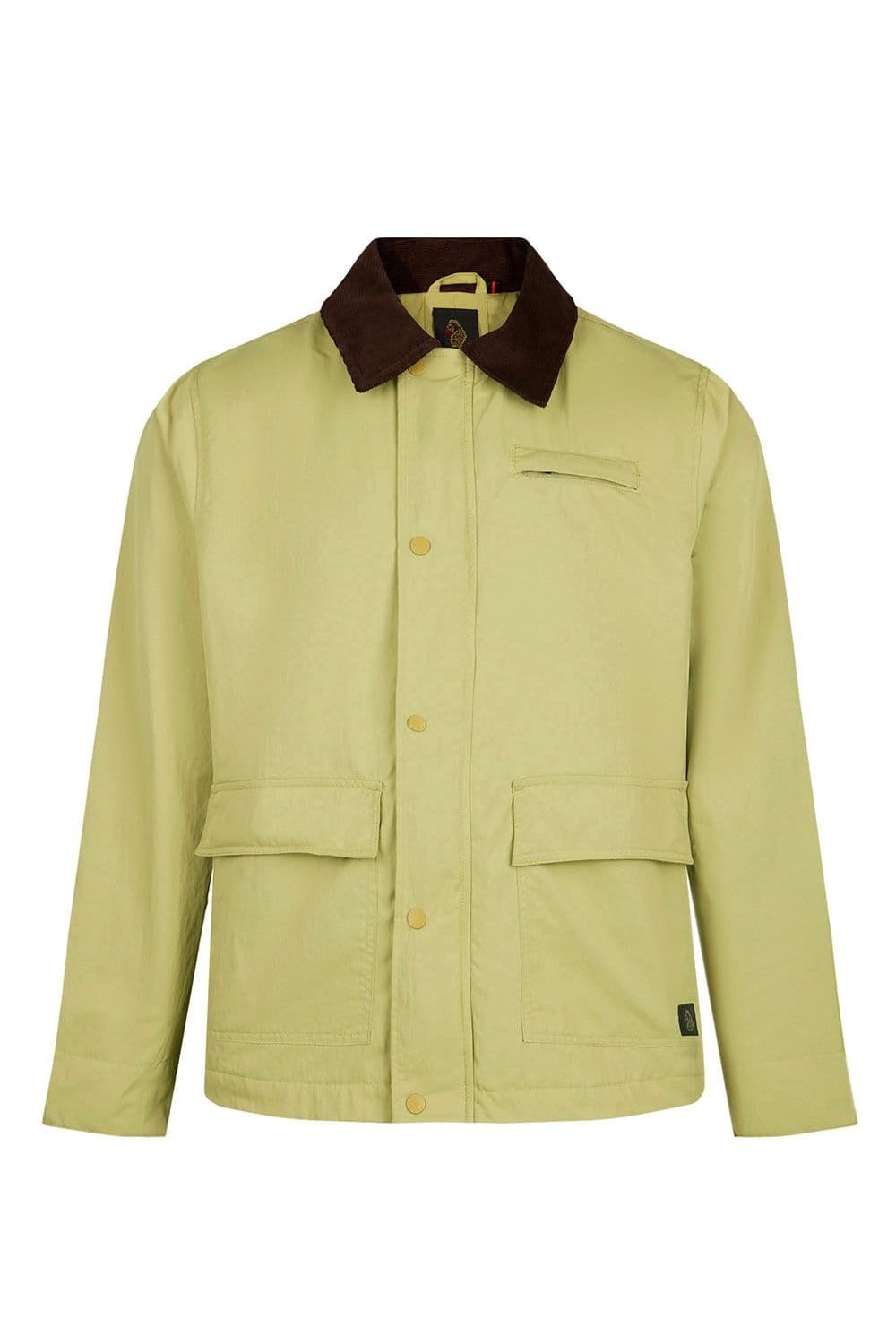 Luke 1977 Luke 1977 Men's Elbrus Cord Collar Jacket in Green - 4