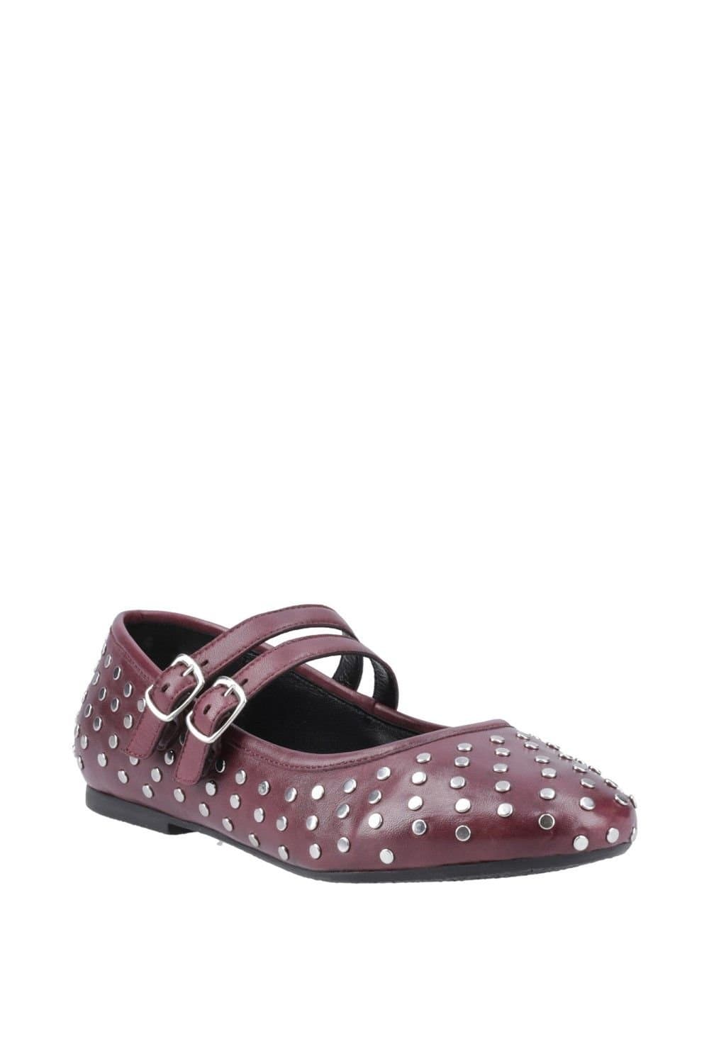 Hush Puppies Hush Puppies Women's Nixie Mary Jane Stud in Plum