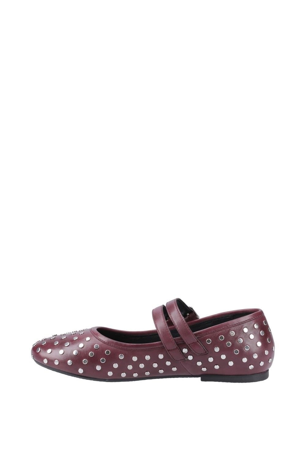 Hush Puppies Hush Puppies Women's Nixie Mary Jane Stud in Plum - 4