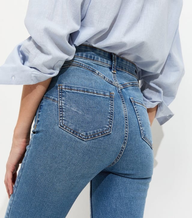 New Look Women's Tall Mid Blue Jenna Lift & Shape Jeans New Look - 2