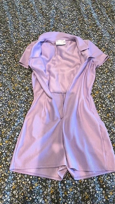 ASOS Lilac Purple Playsuit Jumpsuit