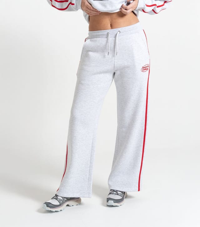 Peach Fit Women's Grey Marl Side Stripe Laelia Joggers Peach Fit New Look - 2