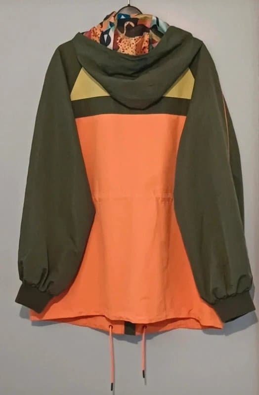 Never Fully Dressed Never Fully Dressed Multicolour Windbreaker Jacket - size 18