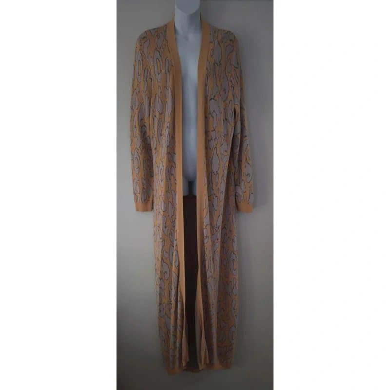 Never Fully Dressed Never Fully Dressed super longline kimono cardigan robe UK size L large