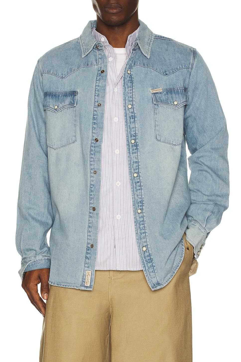 revolve The Wyatt Pearl Snap Shirt