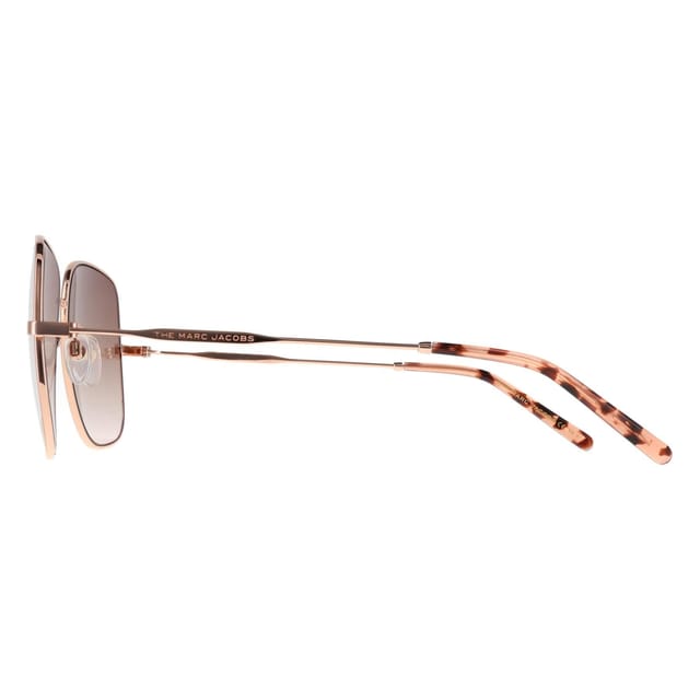 Marc Jacobs Marc Jacobs Women's Rose Gold Lens Rose Gold Sunglasses - 3