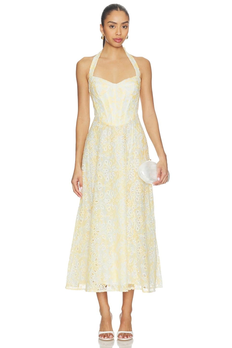 revolve Pollie Halter Midi Dress