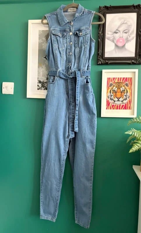 New Look New Look denim jumpsuit size 12