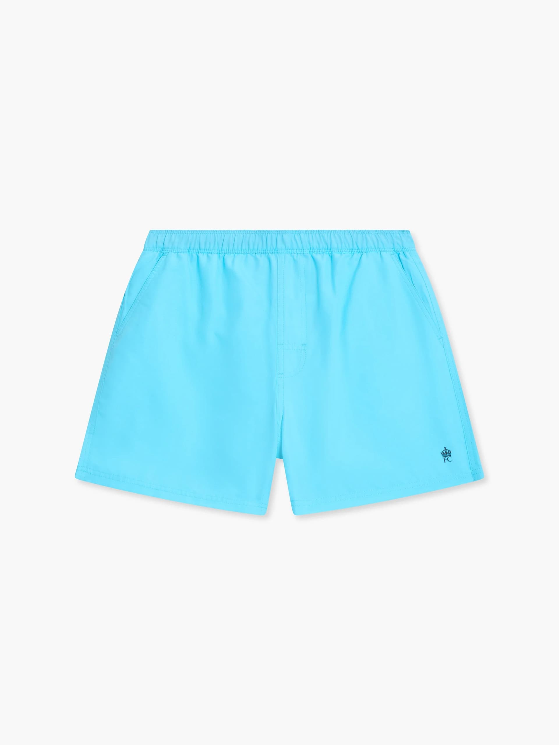 French Connection French Connection Contrast Swim Shorts in Aqua/Marine Blue