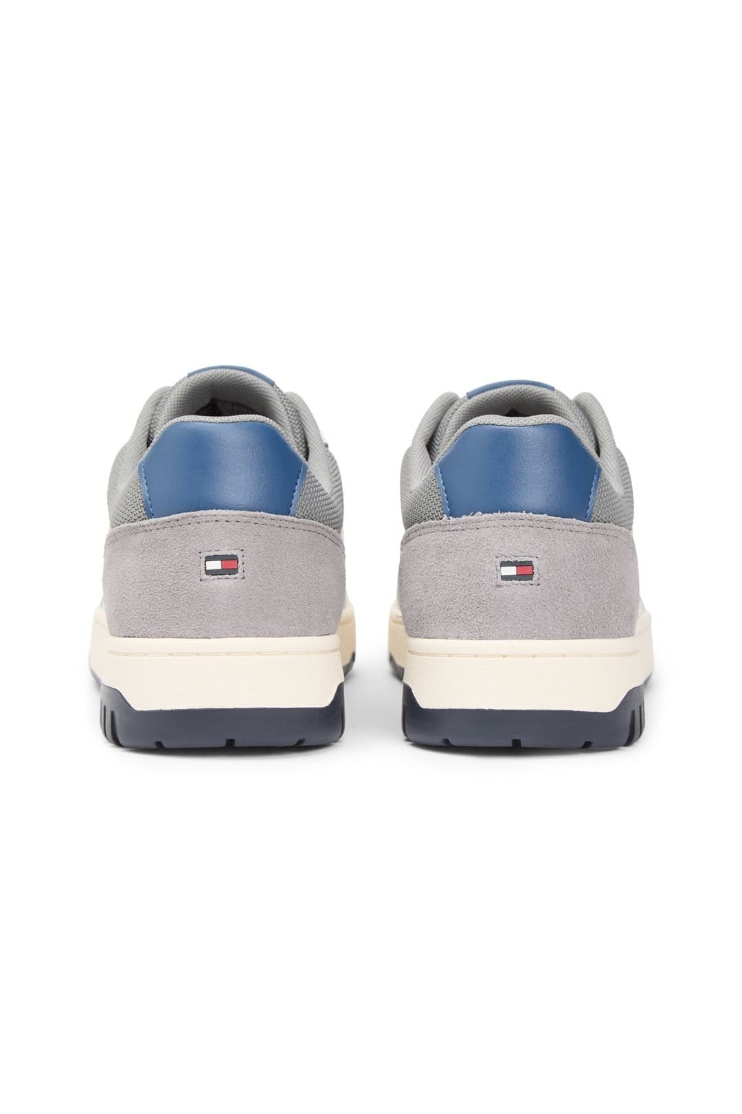Tommy Hilfiger Tommy Hilfiger Men's Th Basket Core Lite Lth/Suede Grey - 4