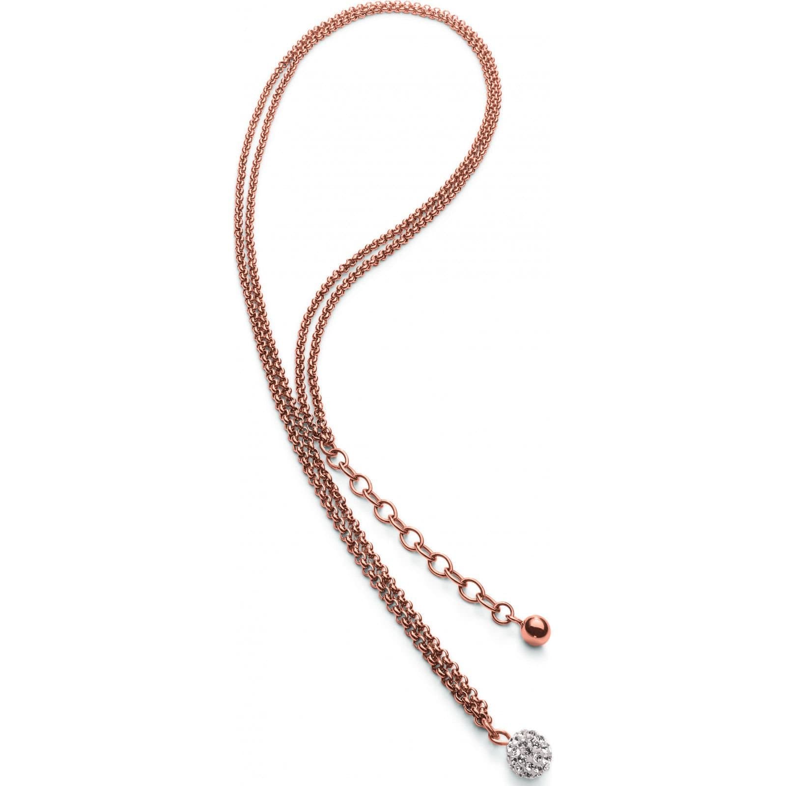 Folli Follie Folli Follie Women's 3N0T007RC Necklace in Rose Gold