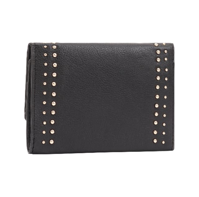Paul Costelloe Paul Costelloe Women's Razi Leather Purse in Jet Black - 2