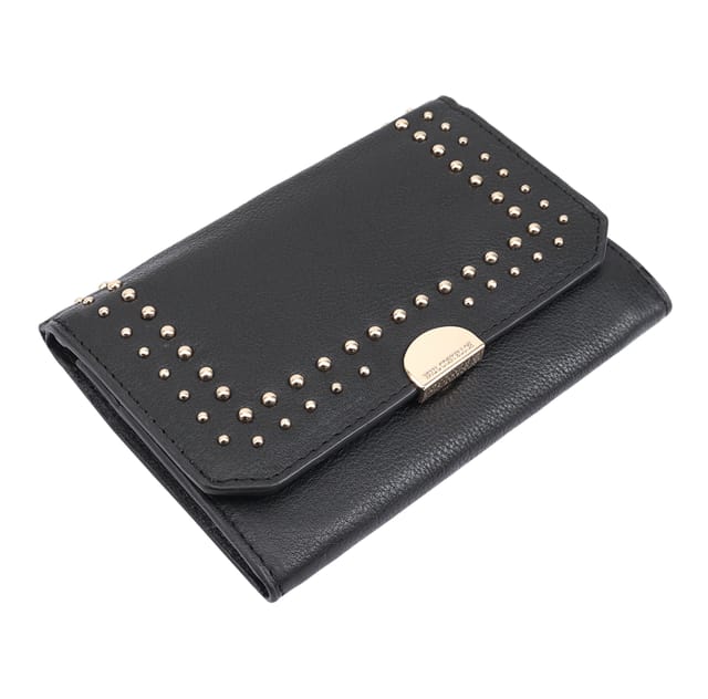 Paul Costelloe Paul Costelloe Women's Razi Leather Purse in Jet Black - 3