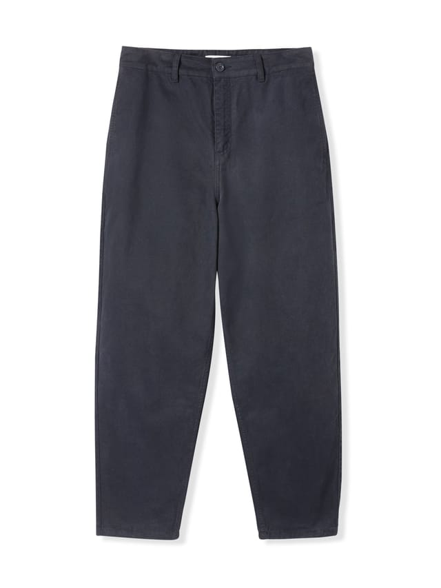 Celtic & Co Celtic & Co Women's Barrel Leg Pant in Dark Navy - 2