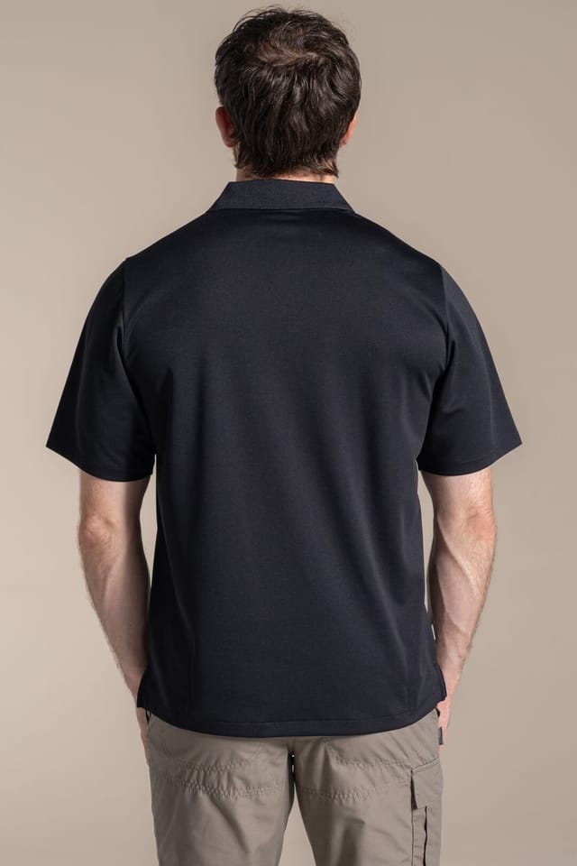 Craghoppers Craghoppers Men's Expert Basecamp Wicking Polo in Black - 2