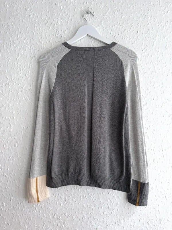 White Stuff Women's White Stuff Multicolour Cotton/Wool Light Jumper - Size 8uk