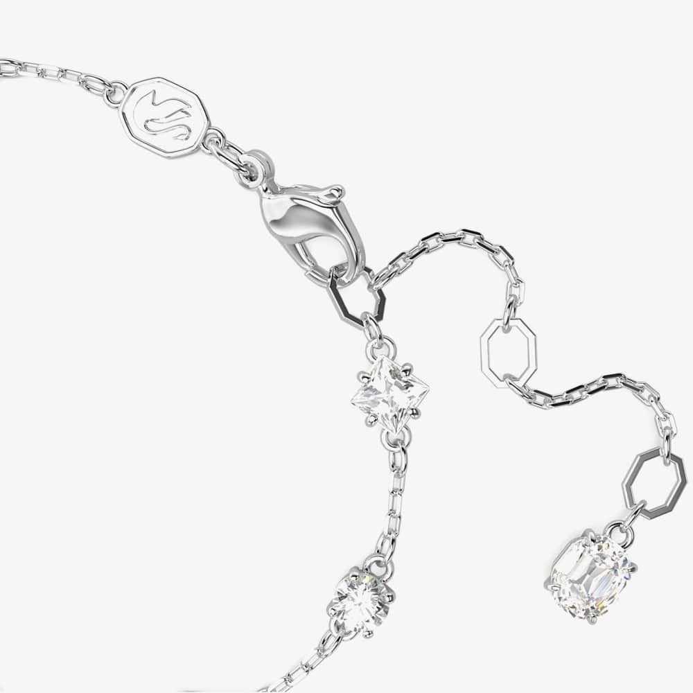 Swarovski Swarovski Women's Mesmera Mixed Cut Scattered Bracelet 5661530 (M) in Silver - 3