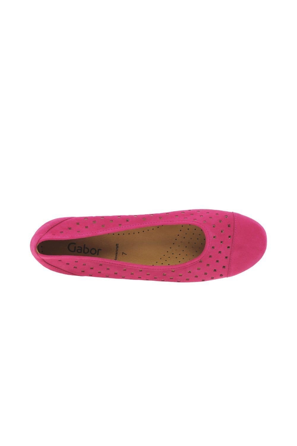 Gabor Gabor Women's 'Ruffle' Casual Shoes in Pink - 4